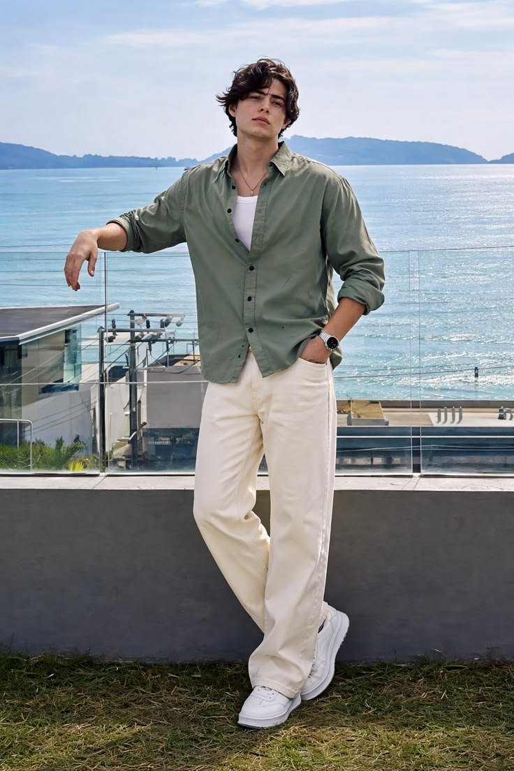 Minimalist Linen Shirt